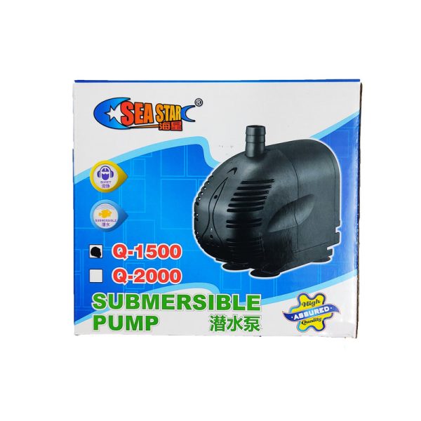 پمپ آب آکواریوم سی استار مدل Q-1500 - تصویر 2